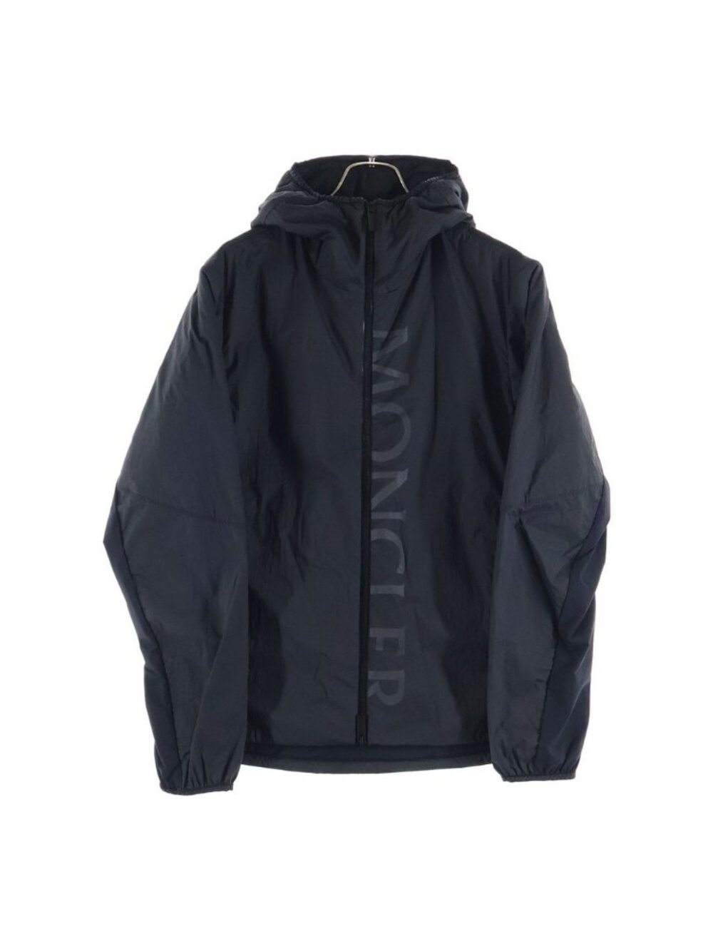 Moncler Ichiro Giubotto Zip Up Hooded Nylon Jacket Hoodie Black